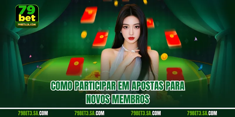 Como participar em apostas para novos membros
