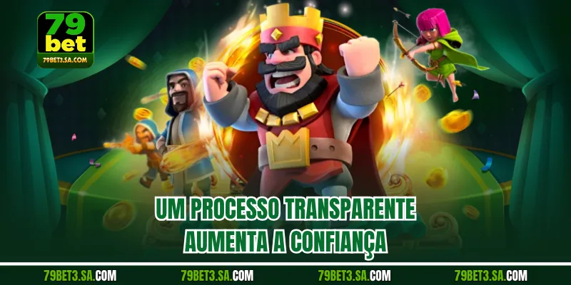 Um processo transparente aumenta a confiança