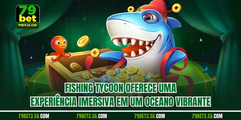 Fishing Tycoon oferece uma experiência imersiva em um oceano vibrante